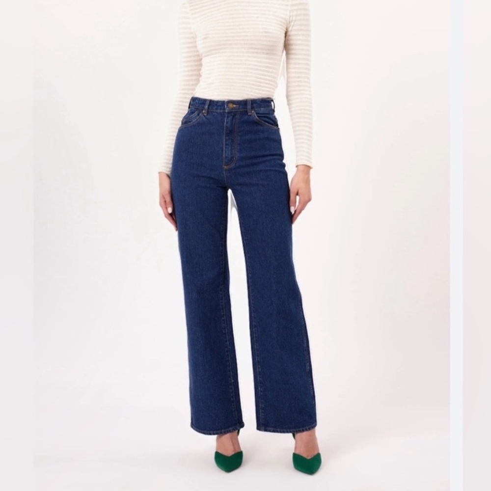 ROLLA'S Blue Flare & Wide Leg Jeans